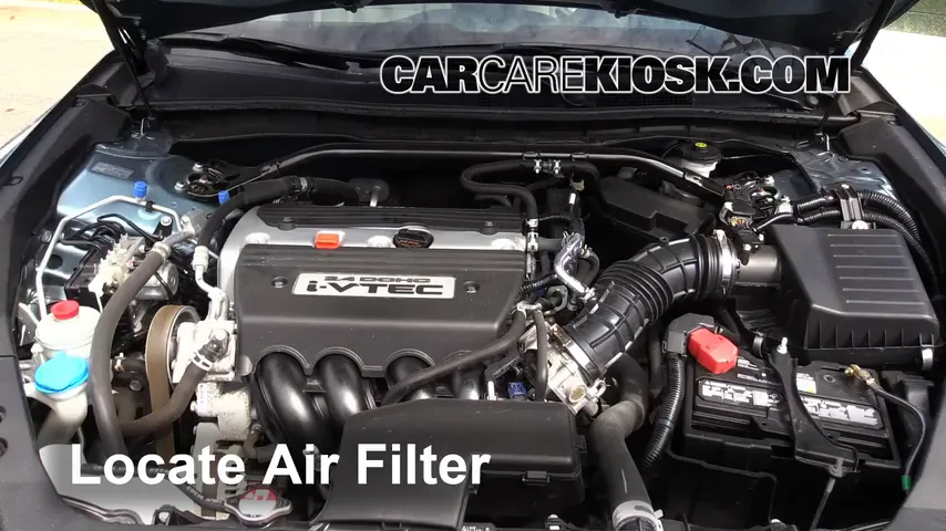 2013 Honda Crosstour EX-L 2.4L 4 Cyl. Air Filter (Engine)